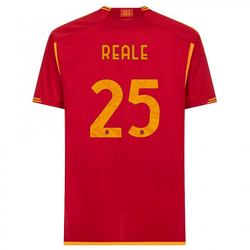 Niño Camiseta Filippo Reale #25 Rojo 1ª Equipación 2023/24 La Camisa México