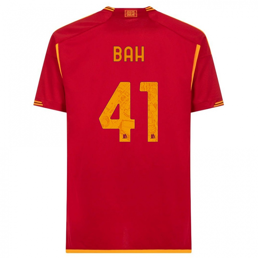 Niño Camiseta Muhammed Bah #41 Rojo 1ª Equipación 2023/24 La Camisa México