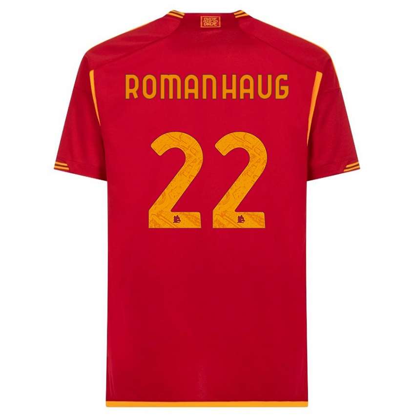 Niño Camiseta Sophie Roman Haug #22 Rojo 1ª Equipación 2023/24 La Camisa México