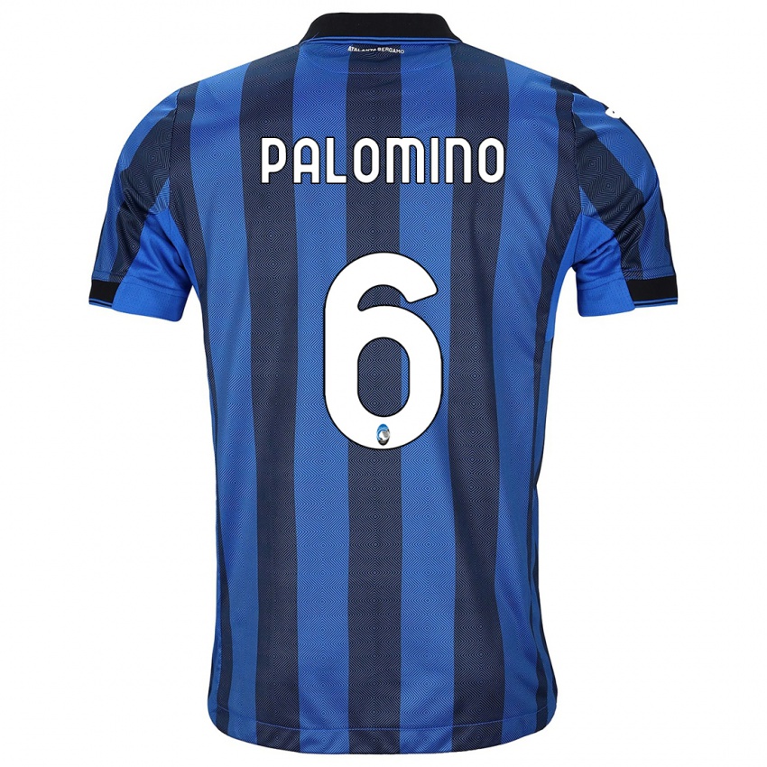 Niño Camiseta José Luis Palomino #6 Azul Negro 1ª Equipación 2023/24 La Camisa México