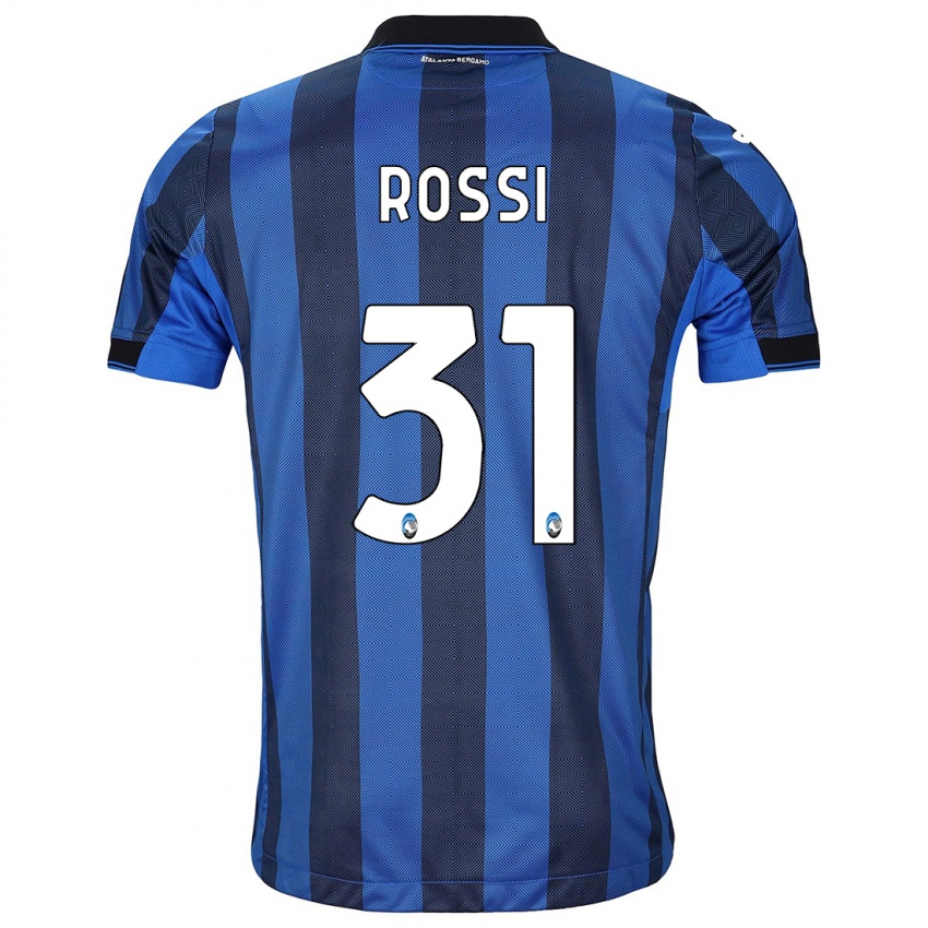 Niño Camiseta Francesco Rossi #31 Azul Negro 1ª Equipación 2023/24 La Camisa México