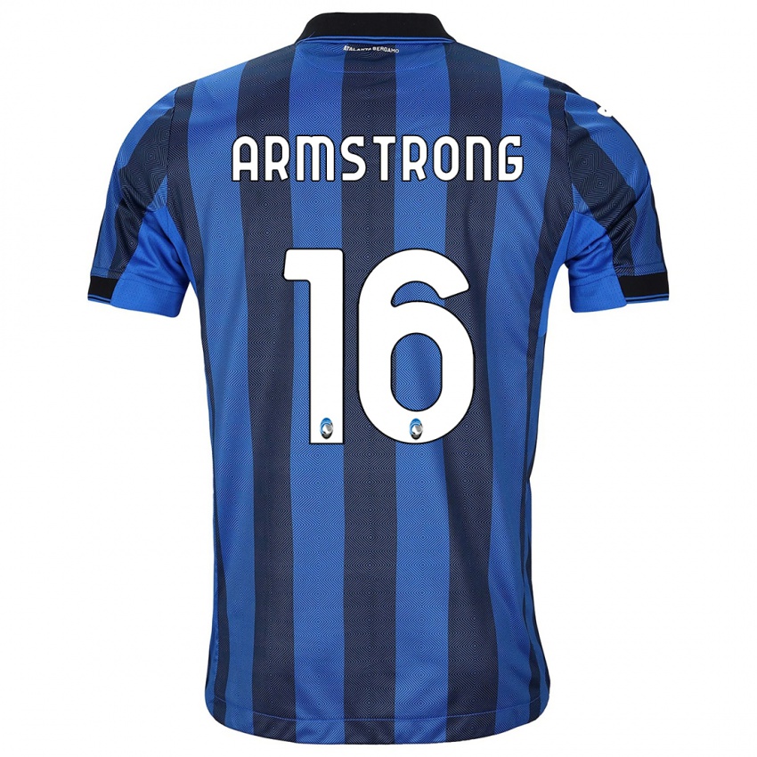 Niño Camiseta Daniel Armstrong #16 Azul Negro 1ª Equipación 2023/24 La Camisa México