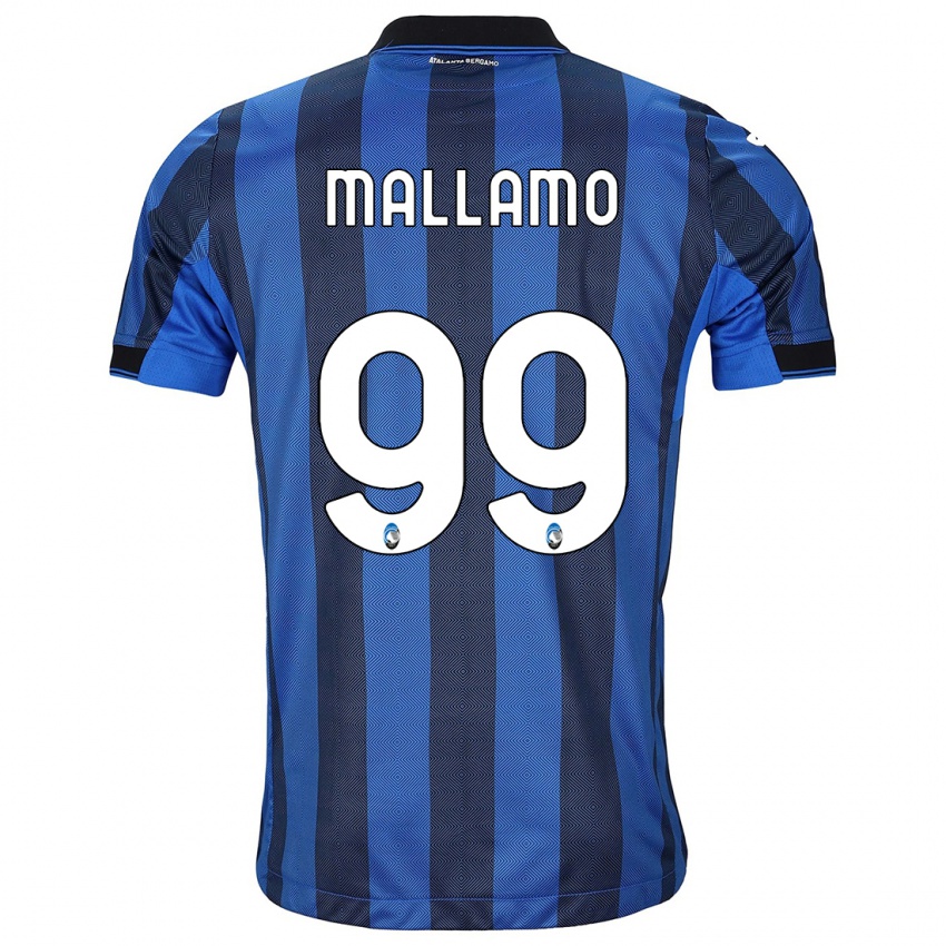 Niño Camiseta Alessandro Mallamo #99 Azul Negro 1ª Equipación 2023/24 La Camisa México