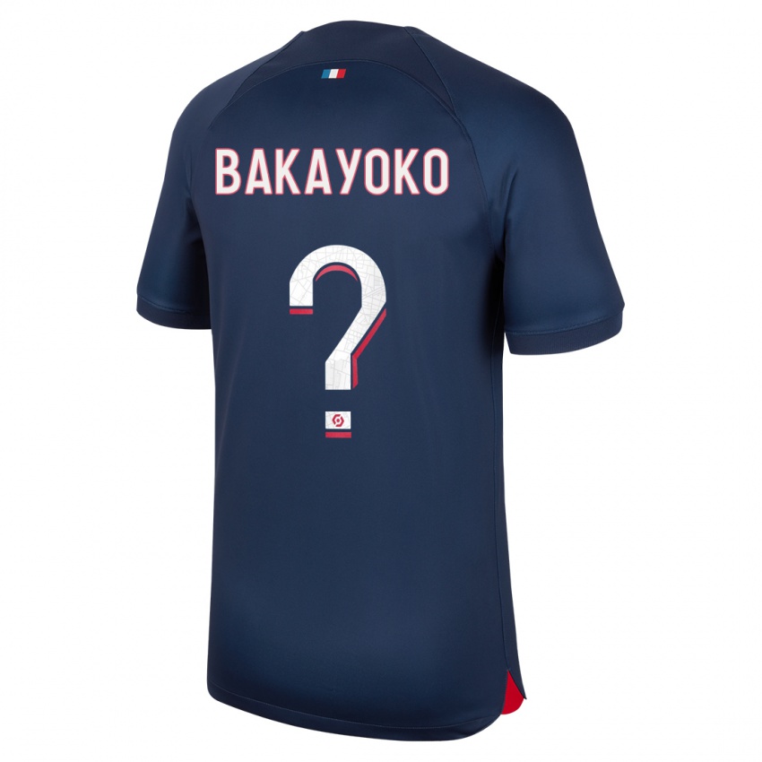Niño Camiseta Ibrahim Bakayoko #0 Azul Rojo 1ª Equipación 2023/24 La Camisa México