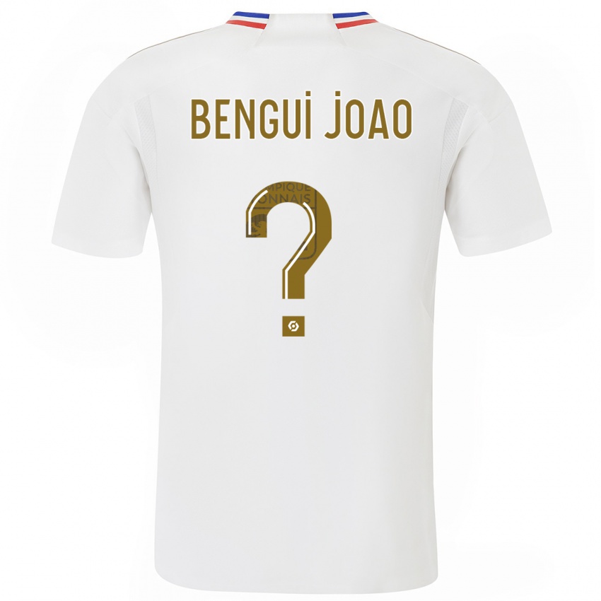 Niño Camiseta Justin Bengui Joao #0 Blanco 1ª Equipación 2023/24 La Camisa México