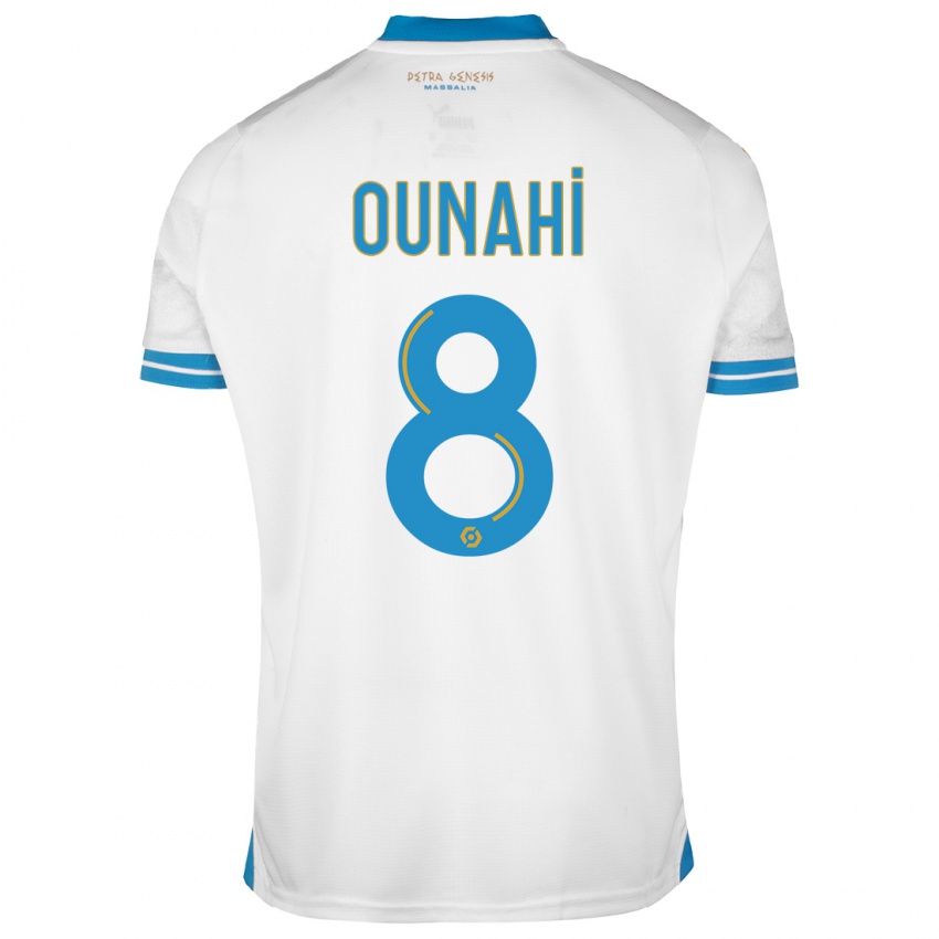 Niño Camiseta Azzedine Ounahi #8 Blanco 1ª Equipación 2023/24 La Camisa México