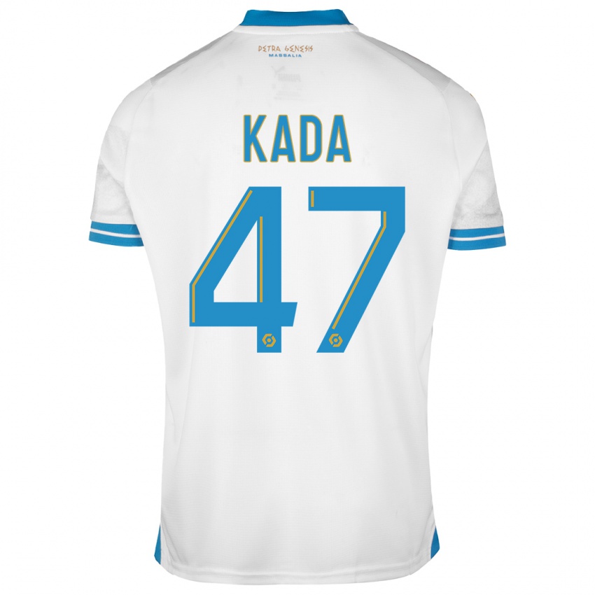 Niño Camiseta Joakim Kada #47 Blanco 1ª Equipación 2023/24 La Camisa México