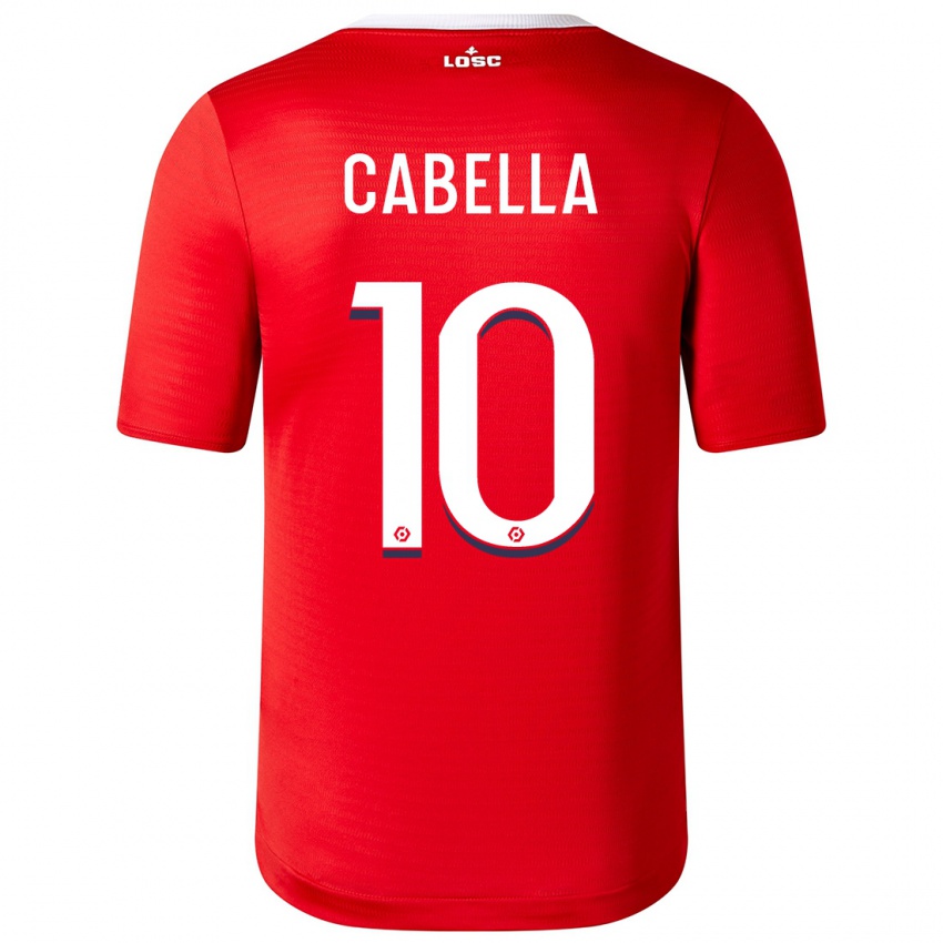 Niño Camiseta Rémy Cabella #10 Rojo 1ª Equipación 2023/24 La Camisa México