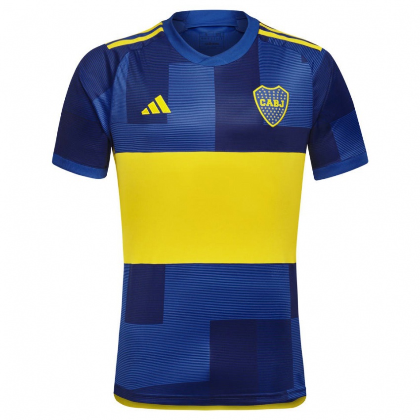 Niño Camiseta Lucas Torlaschi #12 Azul Oscuro Amarillo 1ª Equipación 2023/24 La Camisa México