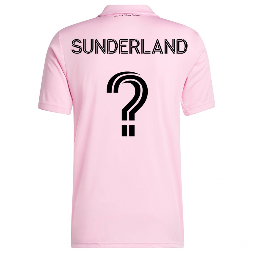 Niño Camiseta Lawson Sunderland #0 Rosa 1ª Equipación 2023/24 La Camisa México