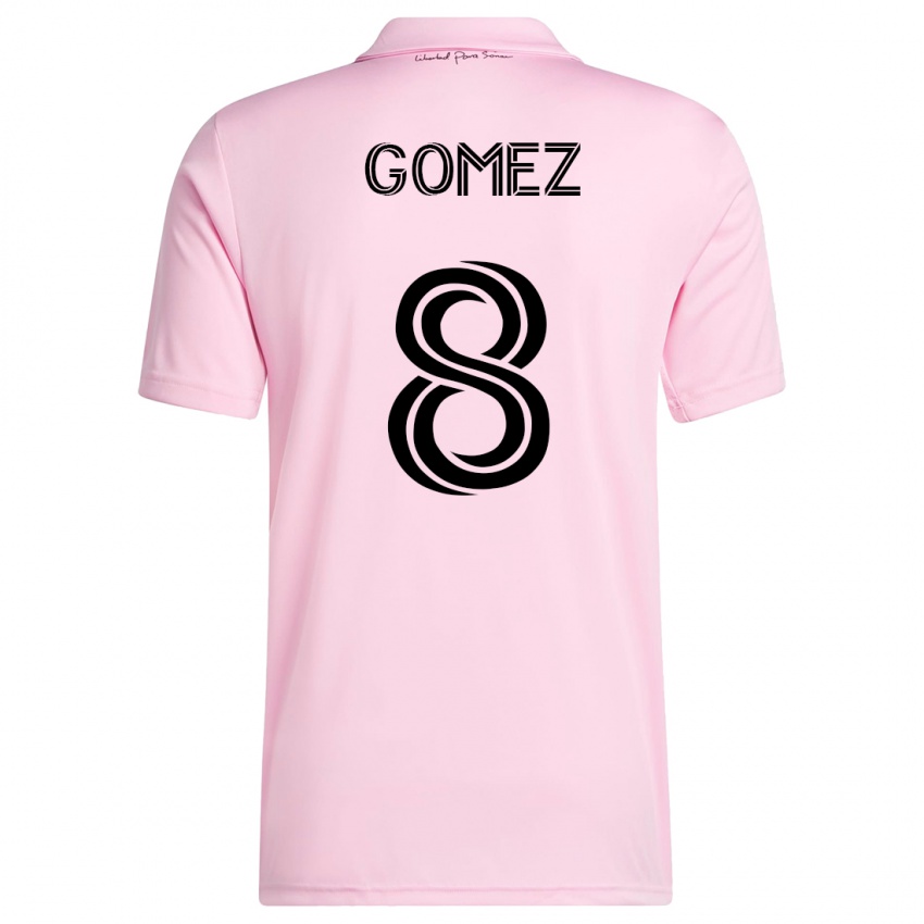 Niño Camiseta Diego Gómez #8 Rosa 1ª Equipación 2023/24 La Camisa México