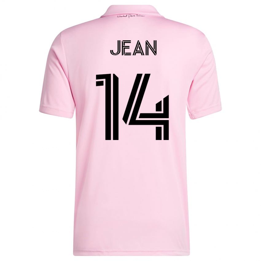 Niño Camiseta Corentin Jean #14 Rosa 1ª Equipación 2023/24 La Camisa México