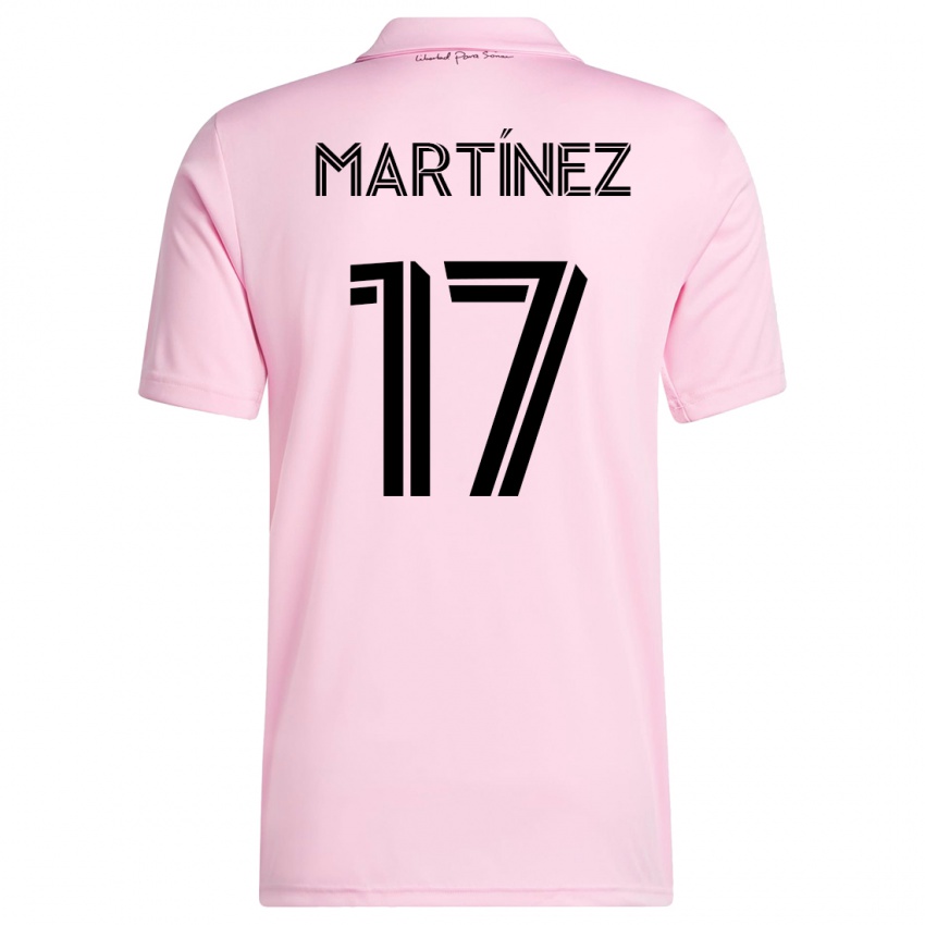 Niño Camiseta Josef Martínez #17 Rosa 1ª Equipación 2023/24 La Camisa México