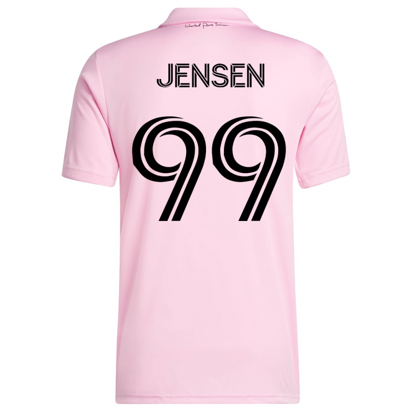 Niño Camiseta Cole Jensen #99 Rosa 1ª Equipación 2023/24 La Camisa México