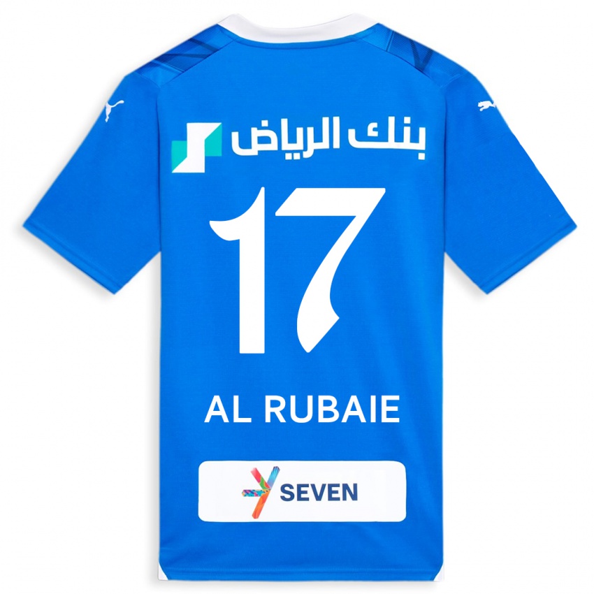 Niño Camiseta Mohammed Al-Rubaie #17 Azul 1ª Equipación 2023/24 La Camisa México