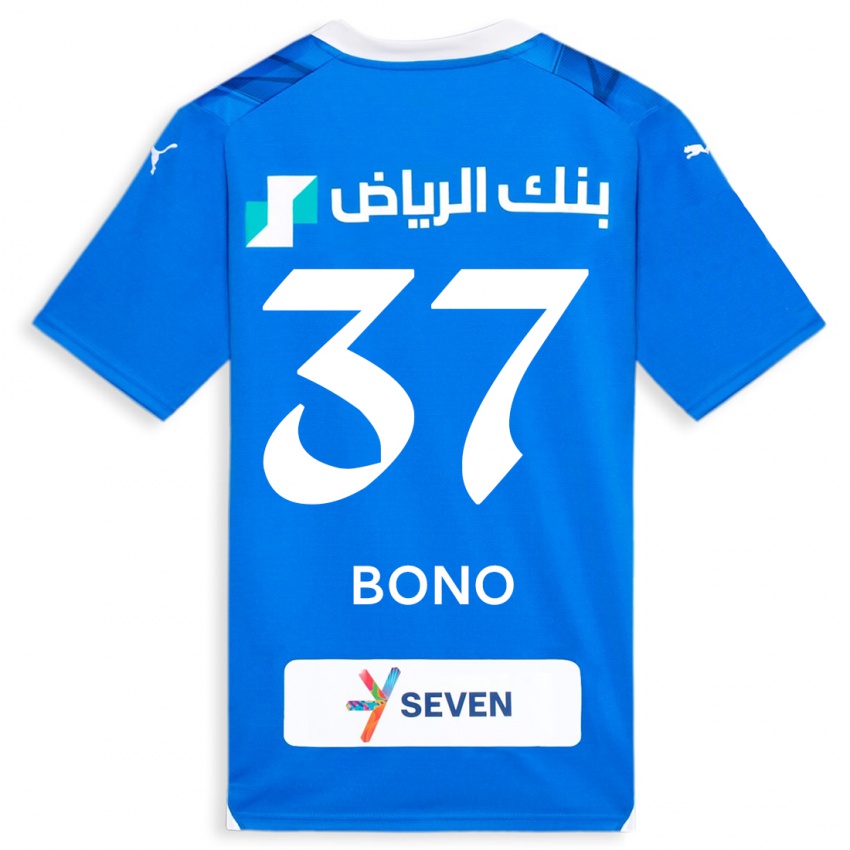 Niño Camiseta Bono #37 Azul 1ª Equipación 2023/24 La Camisa México
