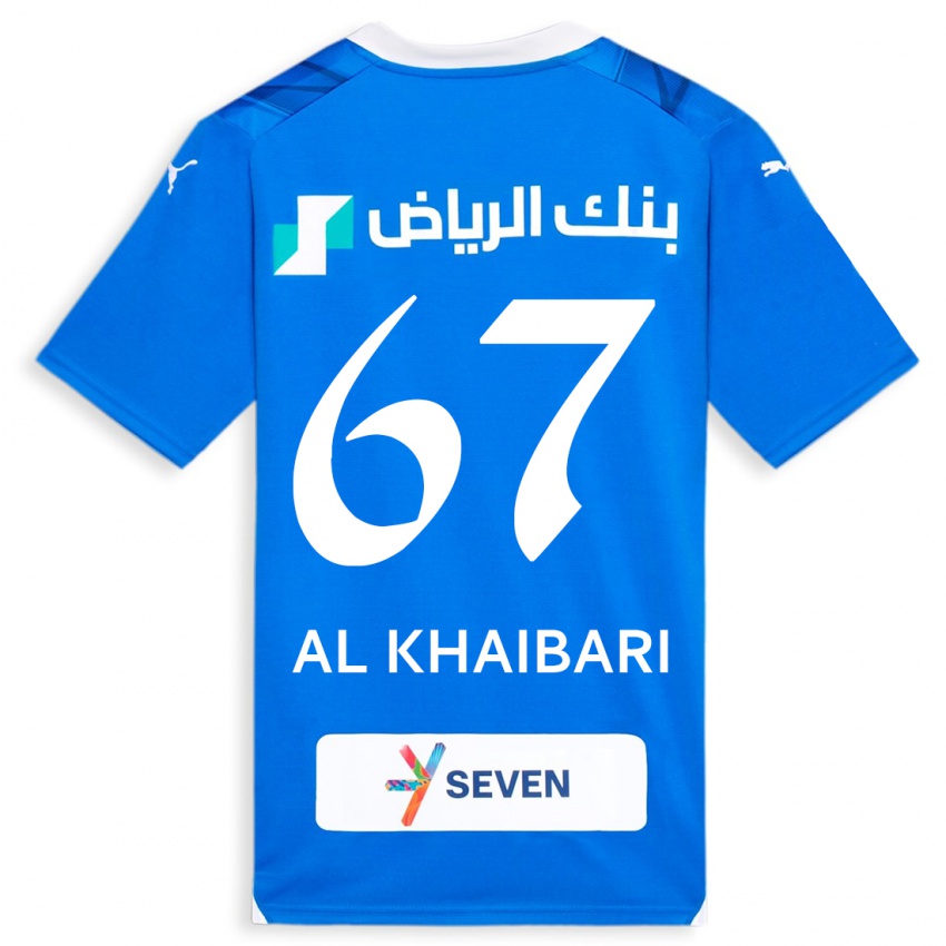 Niño Camiseta Mohammed Al-Khaibari #67 Azul 1ª Equipación 2023/24 La Camisa México