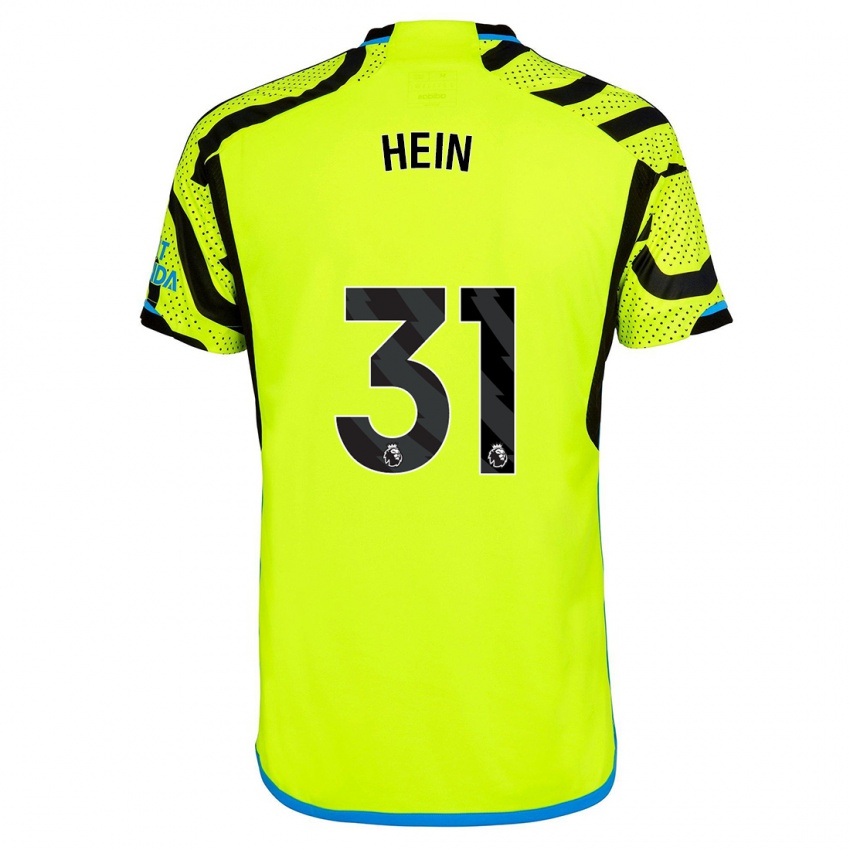 Niño Camiseta Karl Hein #31 Amarillo 2ª Equipación 2023/24 La Camisa México