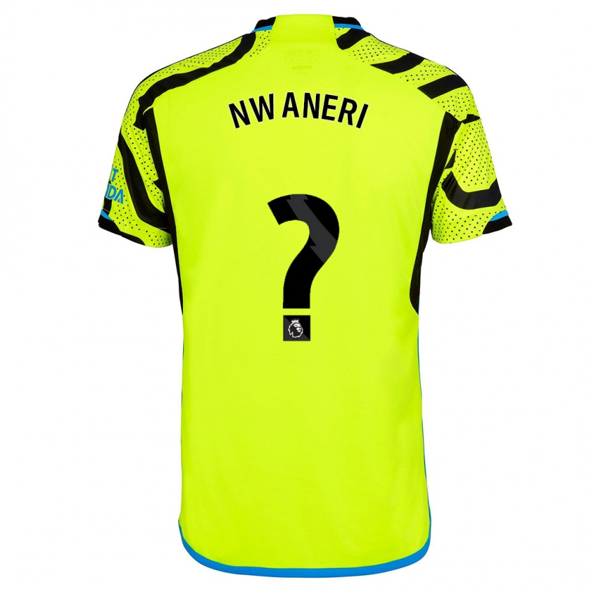 Niño Camiseta Ethan Nwaneri #0 Amarillo 2ª Equipación 2023/24 La Camisa México