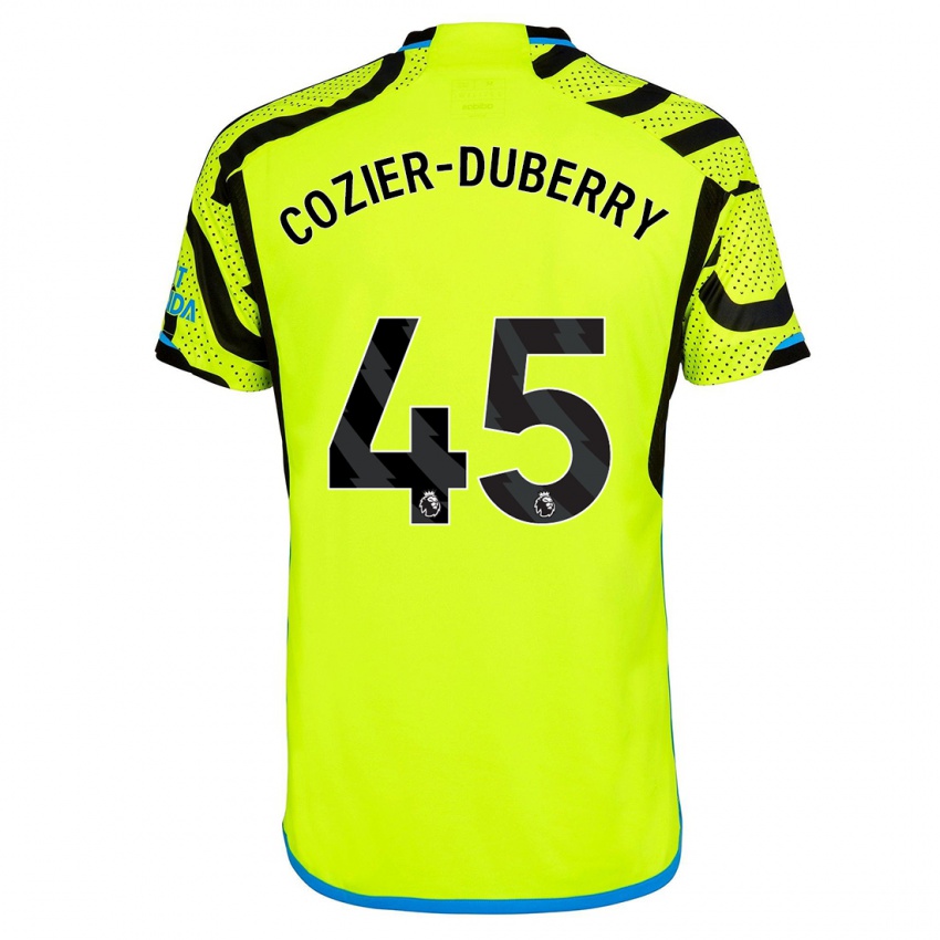 Niño Camiseta Amario Cozier-Duberry #45 Amarillo 2ª Equipación 2023/24 La Camisa México