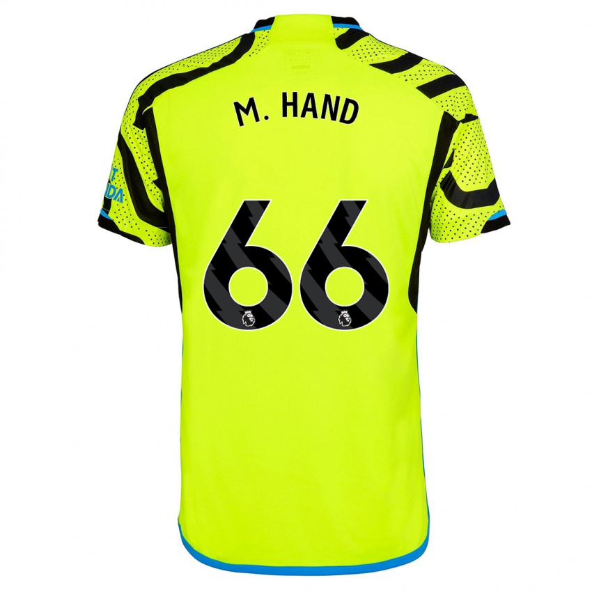 Niño Camiseta Ismail Oulad M'hand #66 Amarillo 2ª Equipación 2023/24 La Camisa México