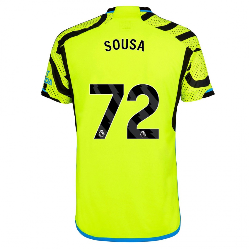 Niño Camiseta Lino Sousa #72 Amarillo 2ª Equipación 2023/24 La Camisa México