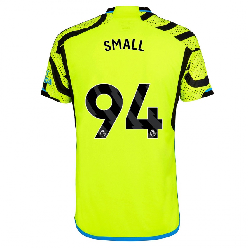 Niño Camiseta Coby Small #94 Amarillo 2ª Equipación 2023/24 La Camisa México