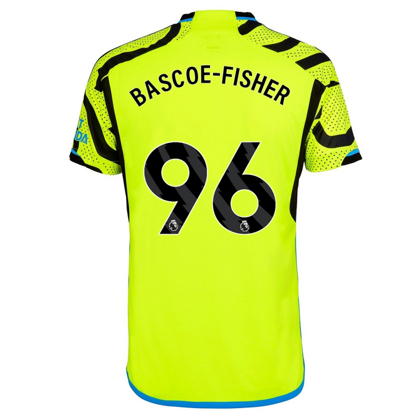 Niño Camiseta Jakai Bascoe-Fisher #96 Amarillo 2ª Equipación 2023/24 La Camisa México