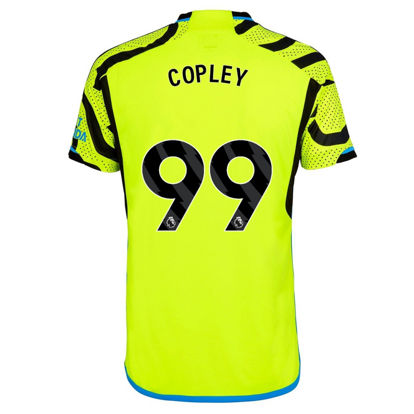 Niño Camiseta Louie Copley #99 Amarillo 2ª Equipación 2023/24 La Camisa México