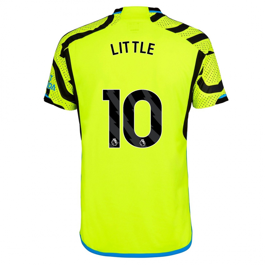 Niño Camiseta Kim Little #10 Amarillo 2ª Equipación 2023/24 La Camisa México