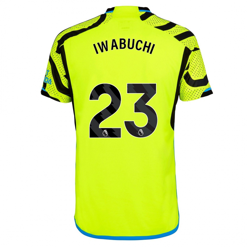 Niño Camiseta Mana Iwabuchi #23 Amarillo 2ª Equipación 2023/24 La Camisa México