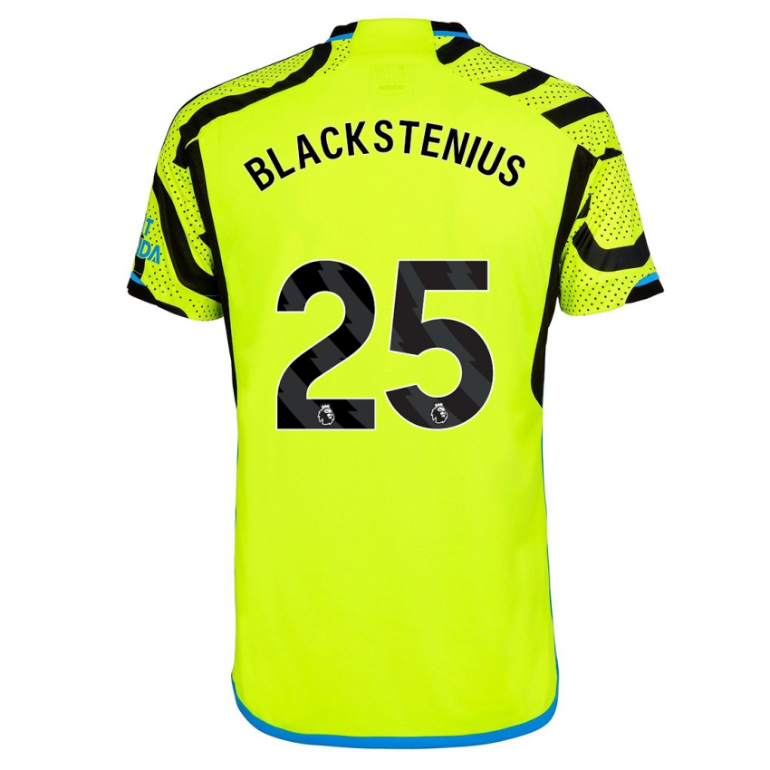 Niño Camiseta Stina Blackstenius #25 Amarillo 2ª Equipación 2023/24 La Camisa México