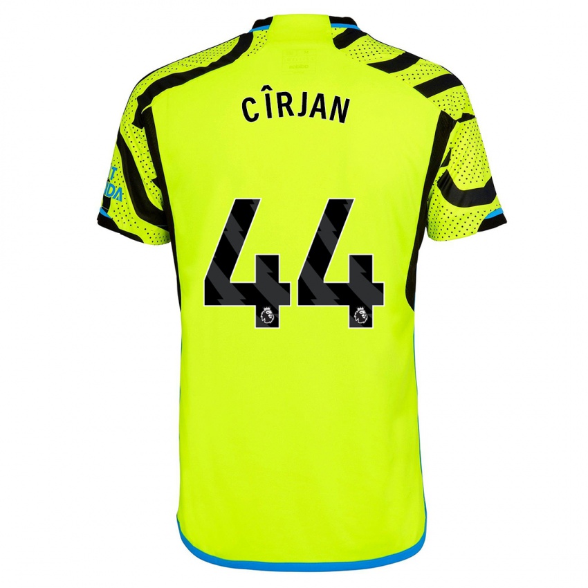 Niño Camiseta Catalin Cîrjan #44 Amarillo 2ª Equipación 2023/24 La Camisa México