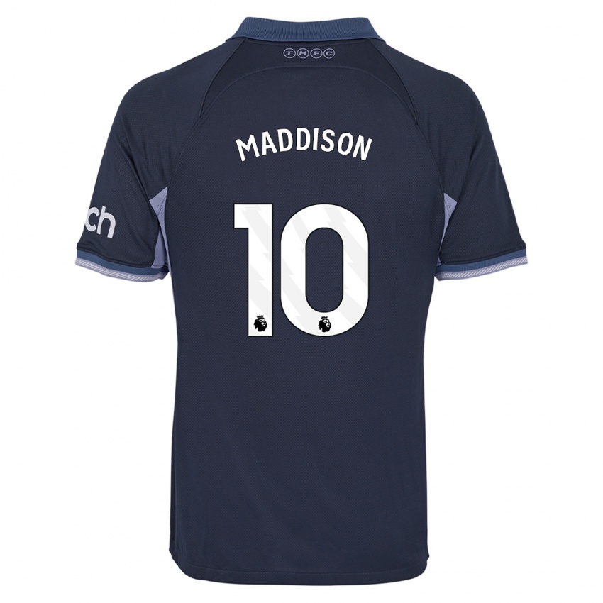 Niño Camiseta James Maddison #10 Azul Oscuro 2ª Equipación 2023/24 La Camisa México