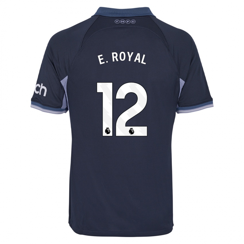 Niño Camiseta Emerson Royal #12 Azul Oscuro 2ª Equipación 2023/24 La Camisa México