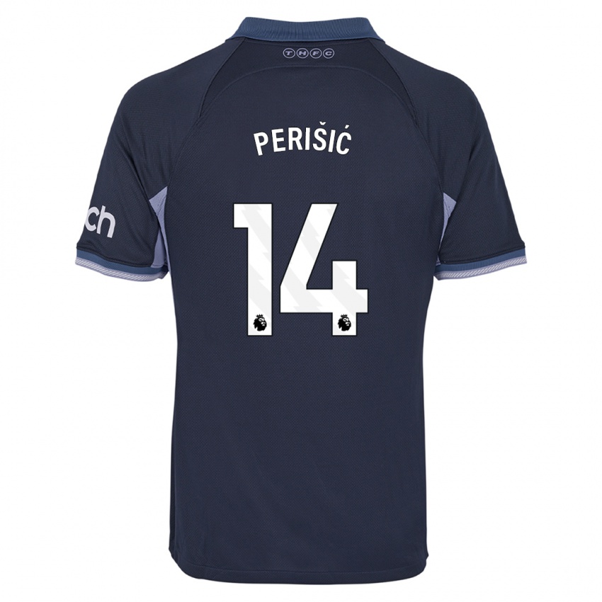 Niño Camiseta Ivan Perisic #14 Azul Oscuro 2ª Equipación 2023/24 La Camisa México