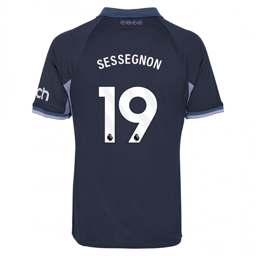 Niño Camiseta Ryan Sessegnon #19 Azul Oscuro 2ª Equipación 2023/24 La Camisa México