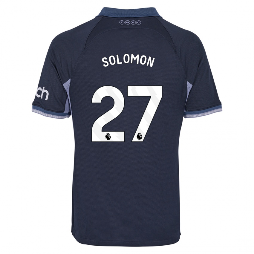 Niño Camiseta Manor Solomon #27 Azul Oscuro 2ª Equipación 2023/24 La Camisa México