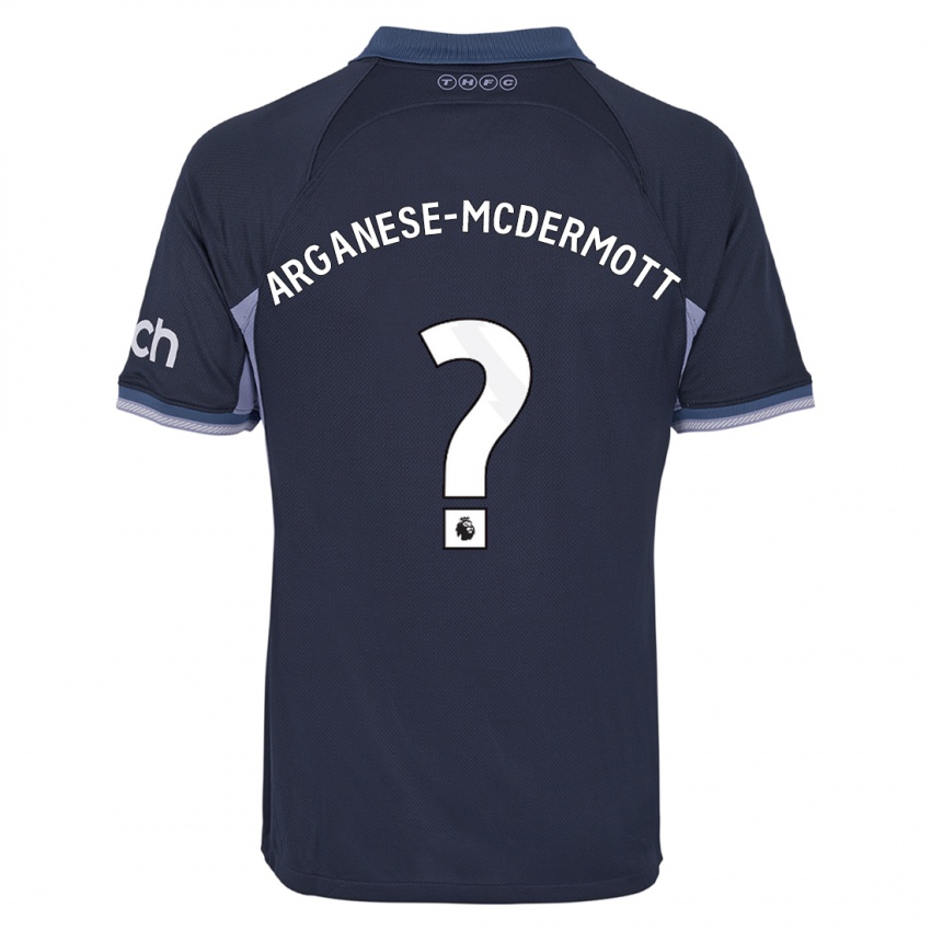 Niño Camiseta Pele Arganese-Mcdermott #0 Azul Oscuro 2ª Equipación 2023/24 La Camisa México