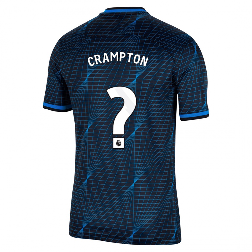Niño Camiseta Kai Crampton #0 Azul Oscuro 2ª Equipación 2023/24 La Camisa México