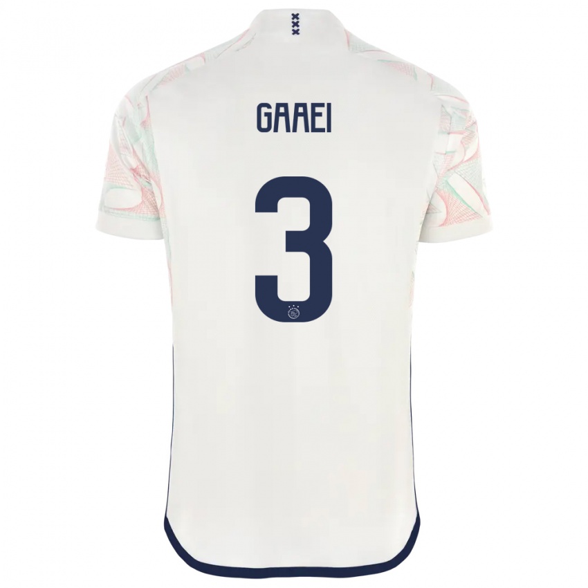 Niño Camiseta Anton Gaaei #3 Blanco 2ª Equipación 2023/24 La Camisa México