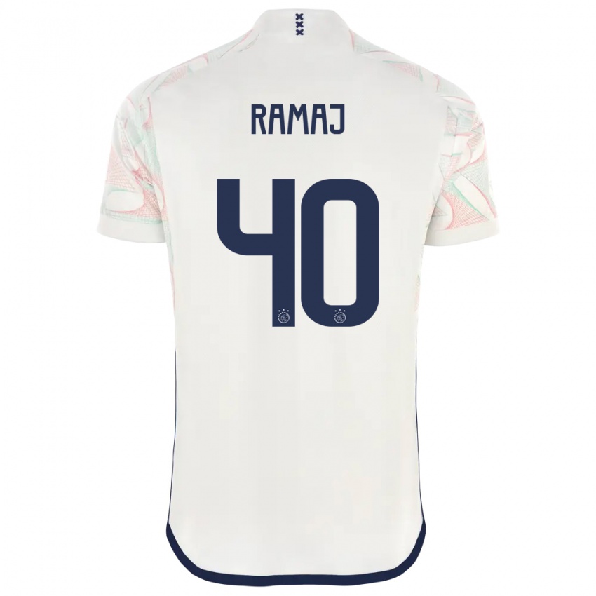 Niño Camiseta Diant Ramaj #40 Blanco 2ª Equipación 2023/24 La Camisa México