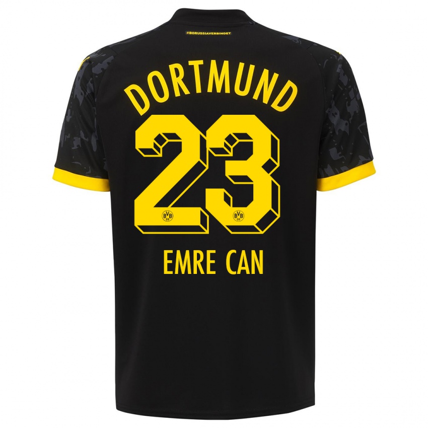 Niño Camiseta Emre Can #23 Negro 2ª Equipación 2023/24 La Camisa México