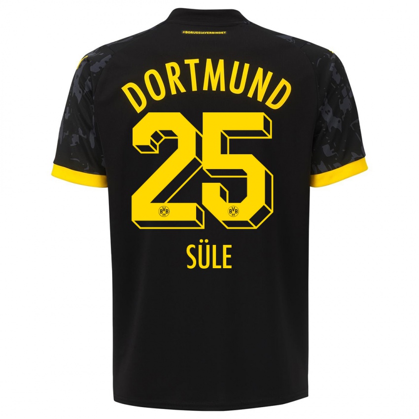 Niño Camiseta Niklas Sule #25 Negro 2ª Equipación 2023/24 La Camisa México