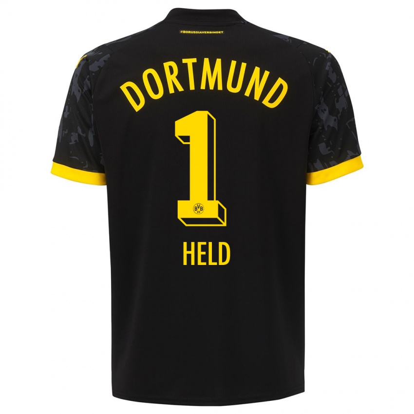 Niño Camiseta Aaron Held #1 Negro 2ª Equipación 2023/24 La Camisa México