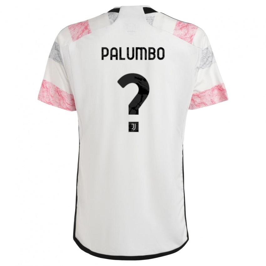 Niño Camiseta Martin Palumbo #0 Blanco Rosa 2ª Equipación 2023/24 La Camisa México