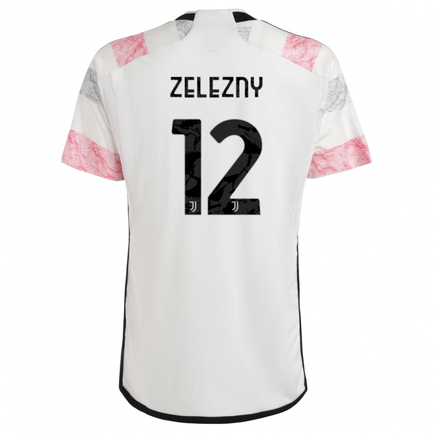 Niño Camiseta Radoslaw Zelezny #12 Blanco Rosa 2ª Equipación 2023/24 La Camisa México