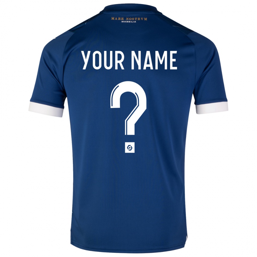 Niño Camiseta Su Nombre #0 Azul Oscuro 2ª Equipación 2023/24 La Camisa México