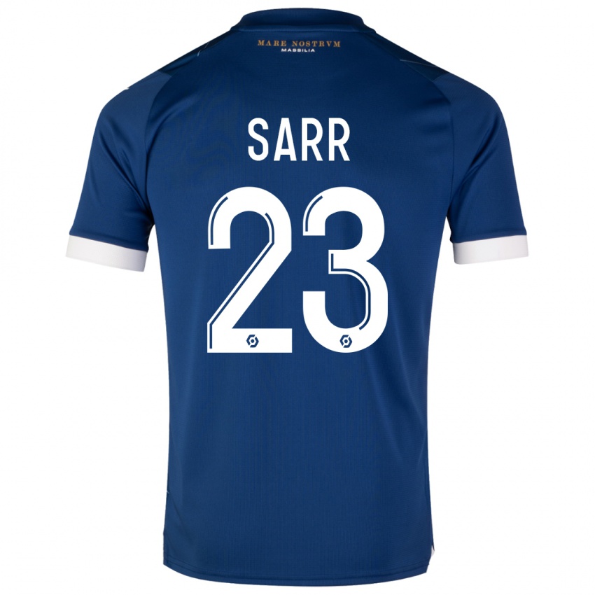 Niño Camiseta Ismaïla Sarr #23 Azul Oscuro 2ª Equipación 2023/24 La Camisa México