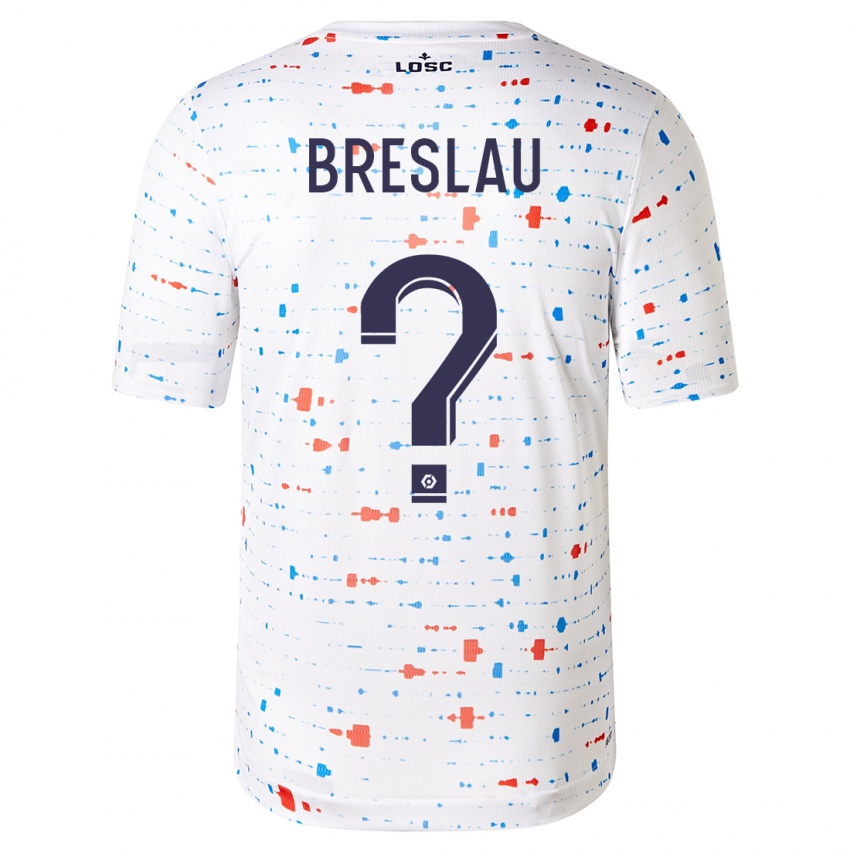 Niño Camiseta Jessy Breslau #0 Blanco 2ª Equipación 2023/24 La Camisa México